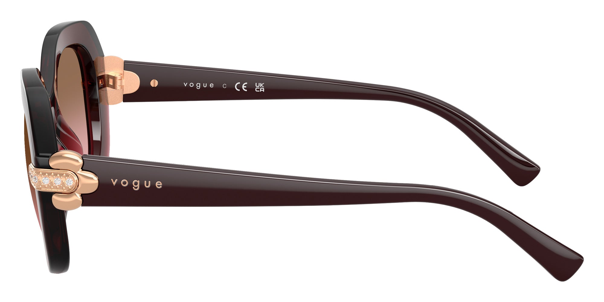 vogue eyewear VO5706SB 328614 50 - Transparent Bordeaux #id:vo5706sb328614_s:102110
