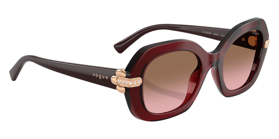 vogue eyewear VO5706SB 328614 50 - Transparent Bordeaux #id:vo5706sb328614_s:102120