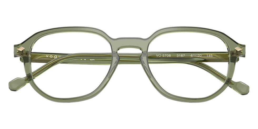 vogue eyewear VO5708 3187 49 - Transparent Green #id:vo57083187_s:100125