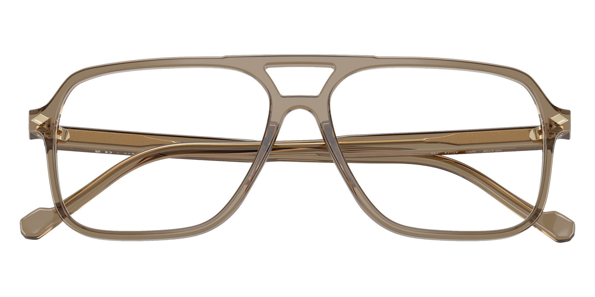 vogue eyewear VO5709 3293 55 - Transparent Brown Heart #id:vo57093293_s:104125