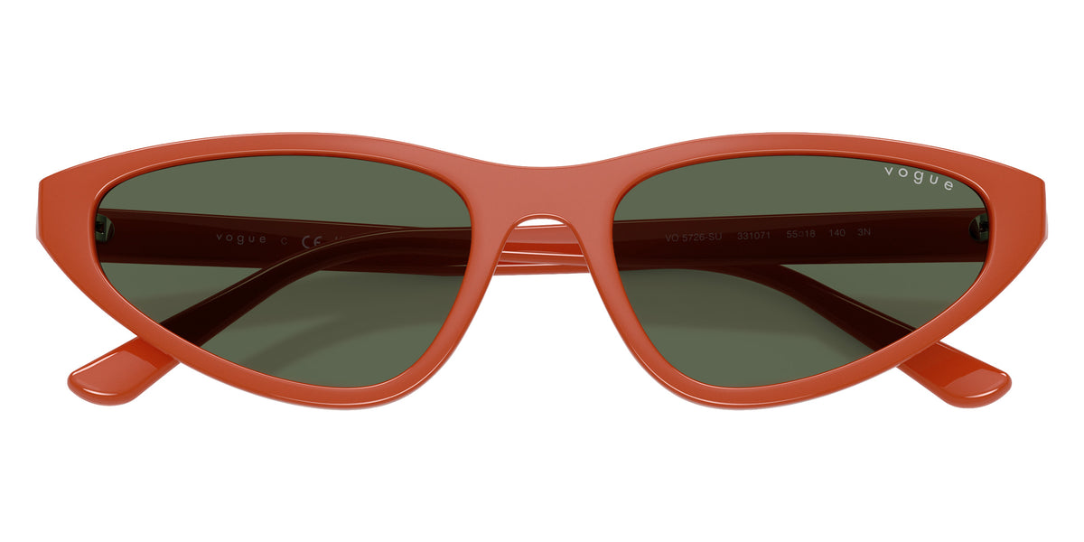 vogue eyewear VO5726SU 331071 55 - Full Orange / Dark Green #id:vo5726su331071_s:102125