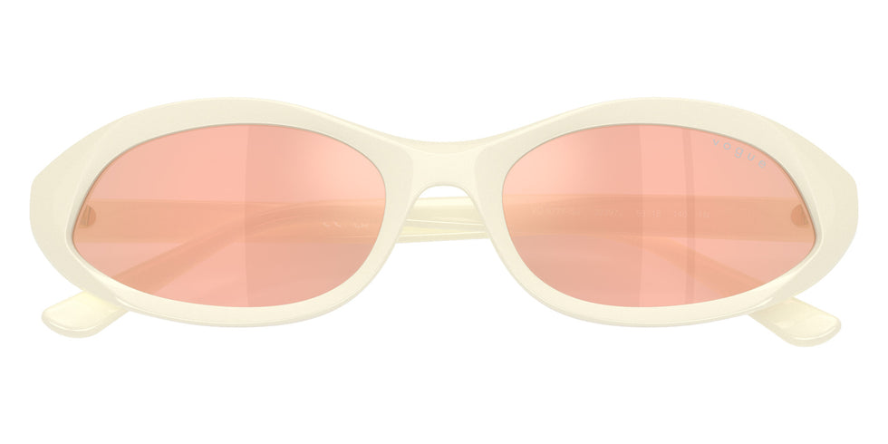 vogue eyewear VO5727SU 32397J 55 - Full Cream / Orange Mirrored Rose Gold #id:vo5727su32397j_s:100125