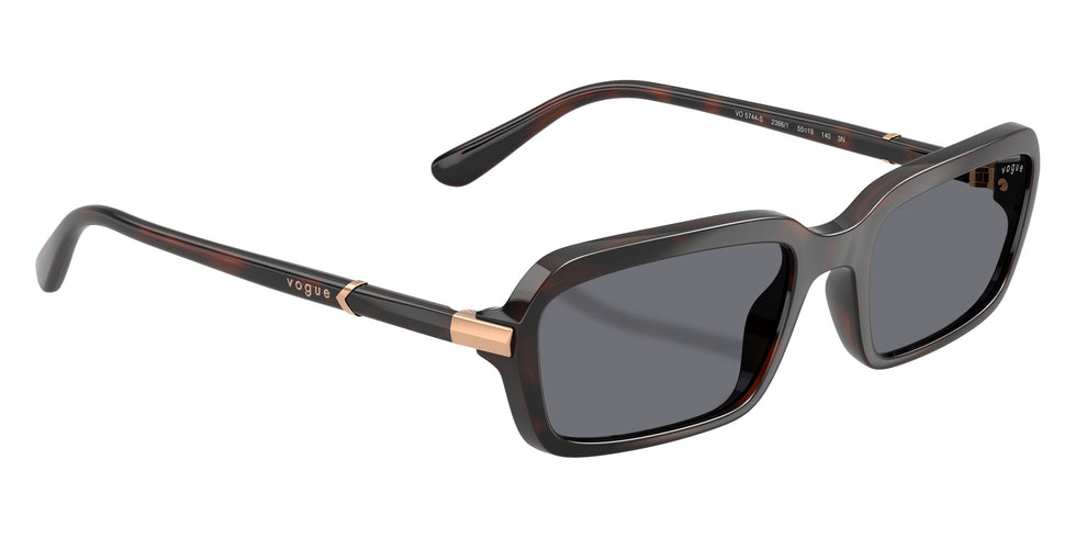 vogue eyewear VO5744S 2386/1 55 - Brown Havana / Dark Violet/Gray #id:vo5744s23861_s:100120