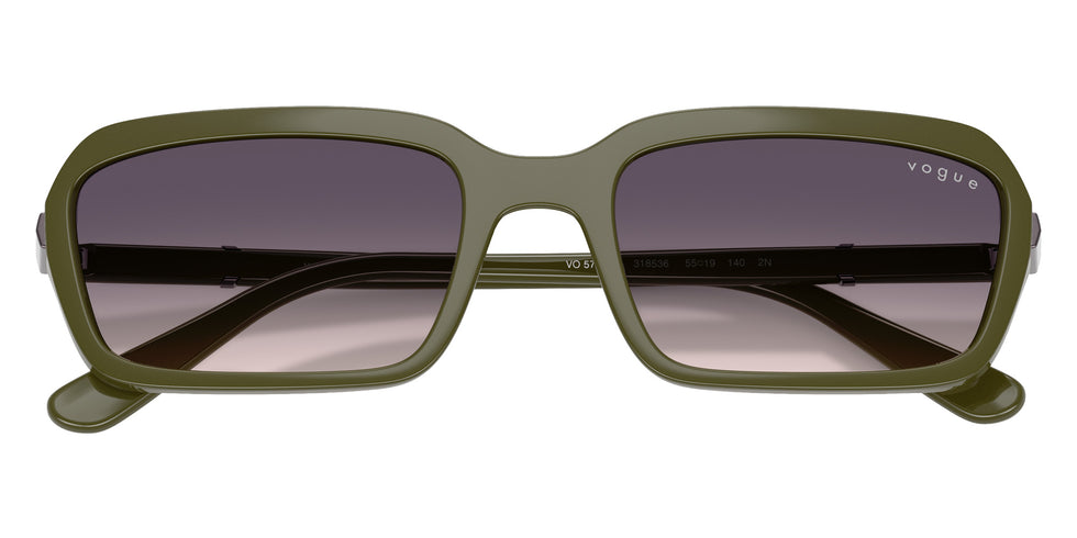 vogue eyewear VO5744S 318536 55 - Full Army Green / Pink Gradient Dark Gray #id:vo5744s318536_s:102125