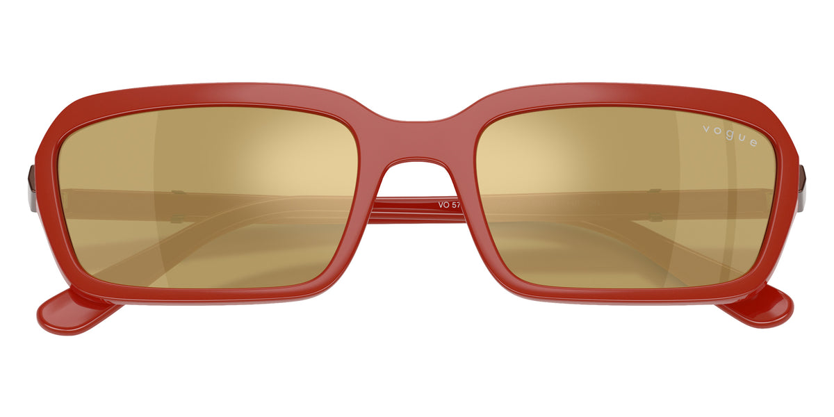 vogue eyewear VO5744S 3330O8 55 - Full Red / Green Olive Gold Mirrored #id:vo5744s3330o8_s:104125