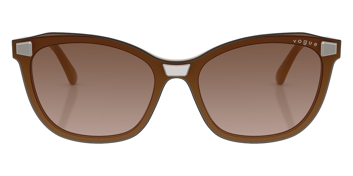 vogue eyewear VO5746S 33261W 54 - Full Taupe / Clear #id:vo5746s33261w_s:102100