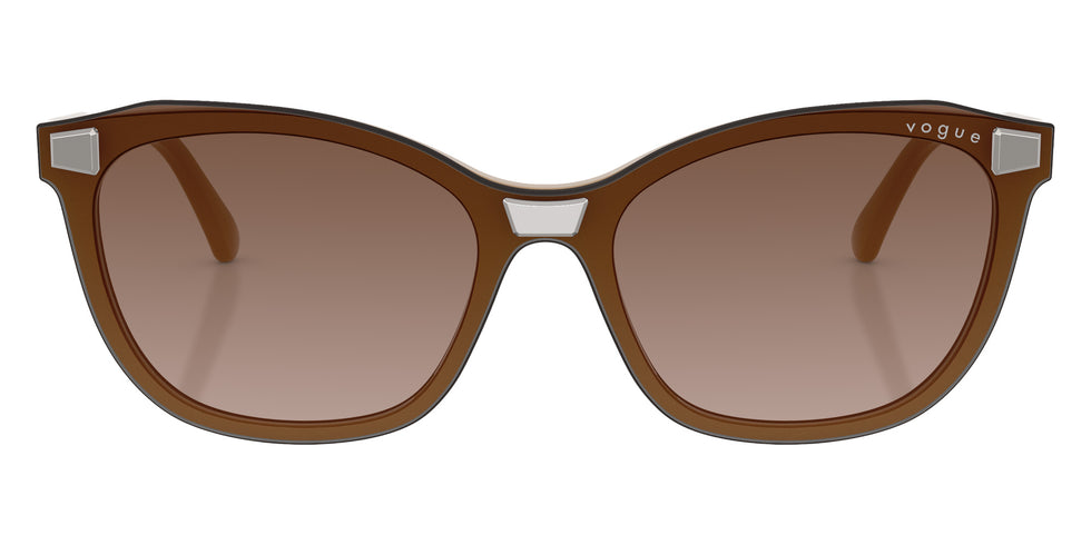 vogue eyewear VO5746S 33261W 54 - Full Taupe / Clear #id:vo5746s33261w_s:102100