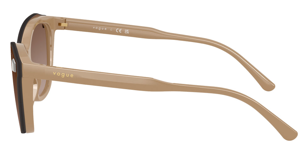vogue eyewear VO5746S 33261W 54 - Full Taupe / Clear #id:vo5746s33261w_s:102110
