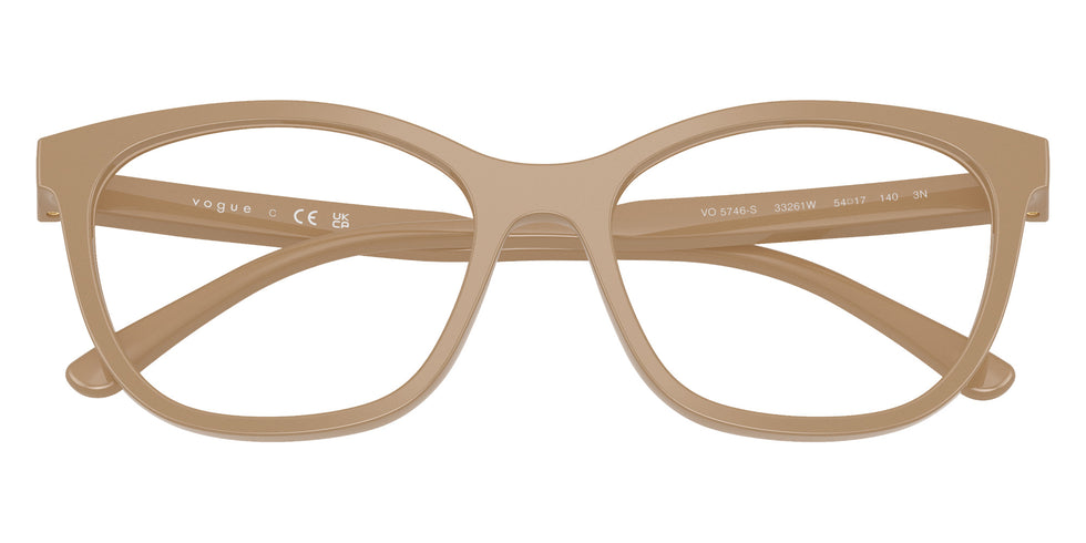 vogue eyewear VO5746S 33261W 54 - Full Taupe / Clear #id:vo5746s33261w_s:102125