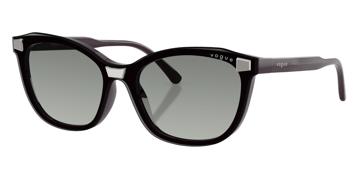 vogue eyewear VO5746S 33321W 54 - Full Dark Purple / Clear #id:vo5746s33321w_s:104105