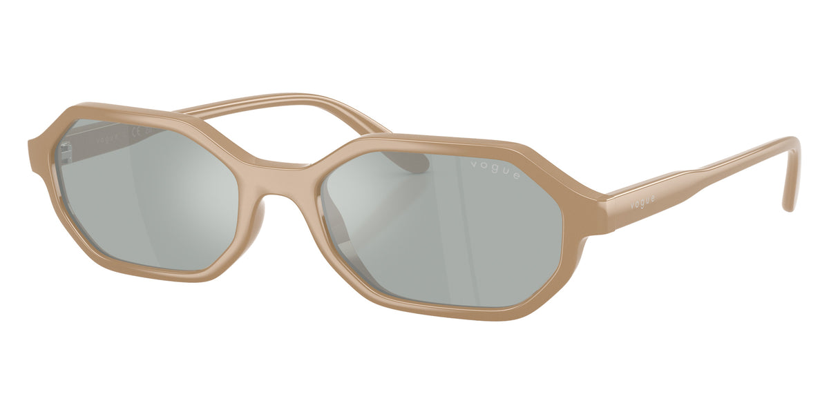 vogue eyewear VO5749S 33261N 54 - Full Taupe / Light Blue Mirrored Silver #id:vo5749s33261n_s:100105