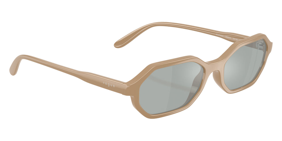 vogue eyewear VO5749S 33261N 54 - Full Taupe / Light Blue Mirrored Silver #id:vo5749s33261n_s:100120