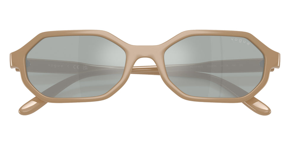 vogue eyewear VO5749S 33261N 54 - Full Taupe / Light Blue Mirrored Silver #id:vo5749s33261n_s:100125
