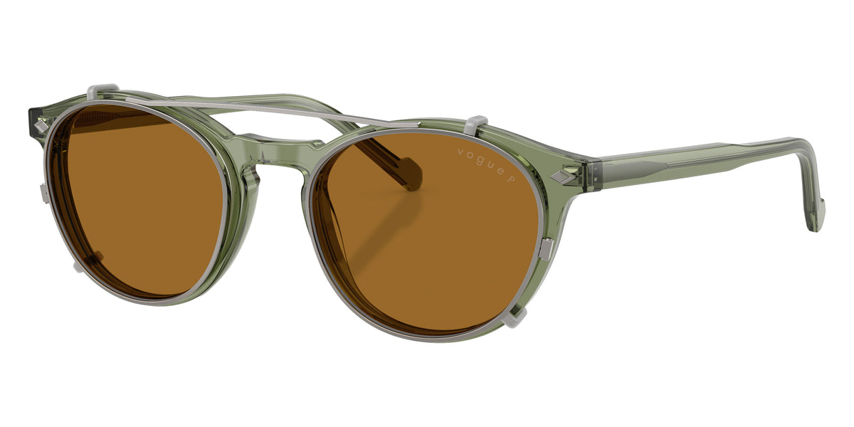 vogue eyewear VO5751S 28211W 49 - Transparent Green / Clear #id:vo5751s28211w_s:100105