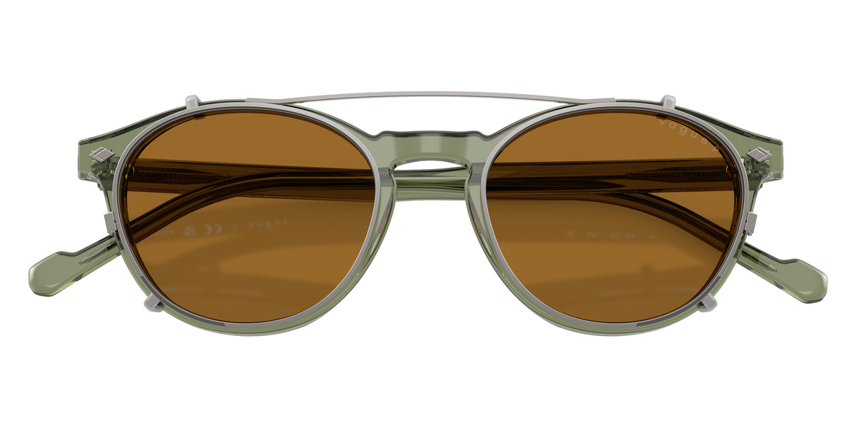 vogue eyewear VO5751S 28211W 49 - Transparent Green / Clear #id:vo5751s28211w_s:100130