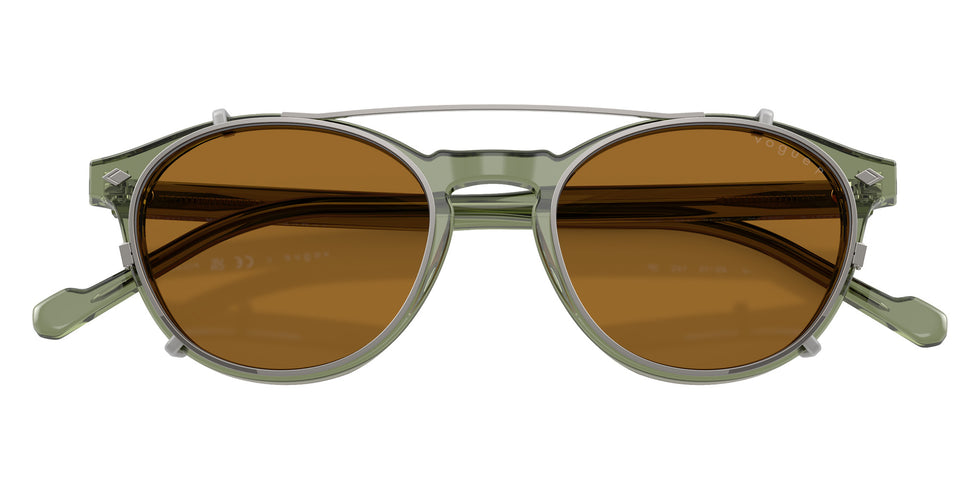 vogue eyewear VO5751S 28211W 49 - Transparent Green / Clear #id:vo5751s28211w_s:100130