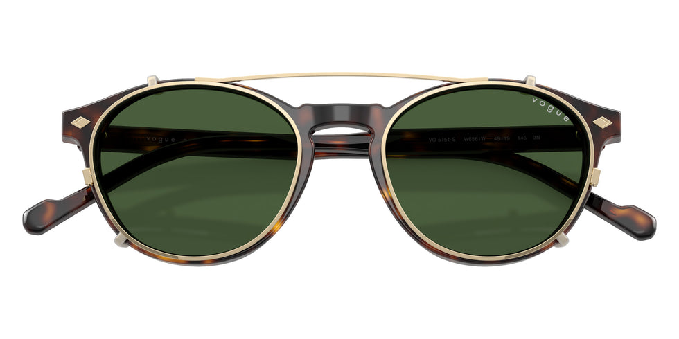 vogue eyewear VO5751S W6561W 49 - Dark Havana / Clear #id:vo5751sw6561w_s:106130