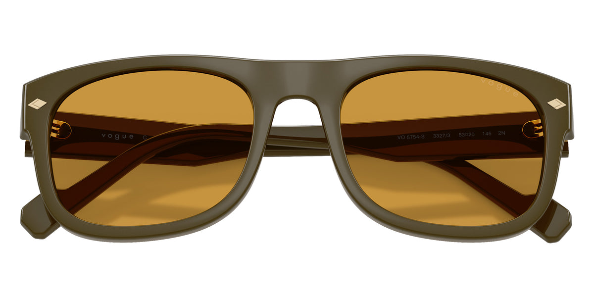 vogue eyewear VO5754S 3327/3 53 - Full Olive Green / Dark Honey #id:vo5754s33273_s:104125