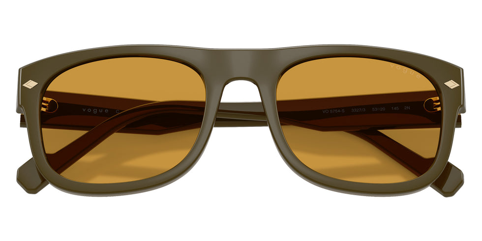 vogue eyewear VO5754S 3327/3 53 - Full Olive Green / Dark Honey #id:vo5754s33273_s:104125