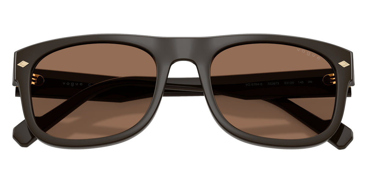 vogue eyewear VO5754S 332873 53 - Full Dark Brown / Dark Brown #id:vo5754s332873_s:106125