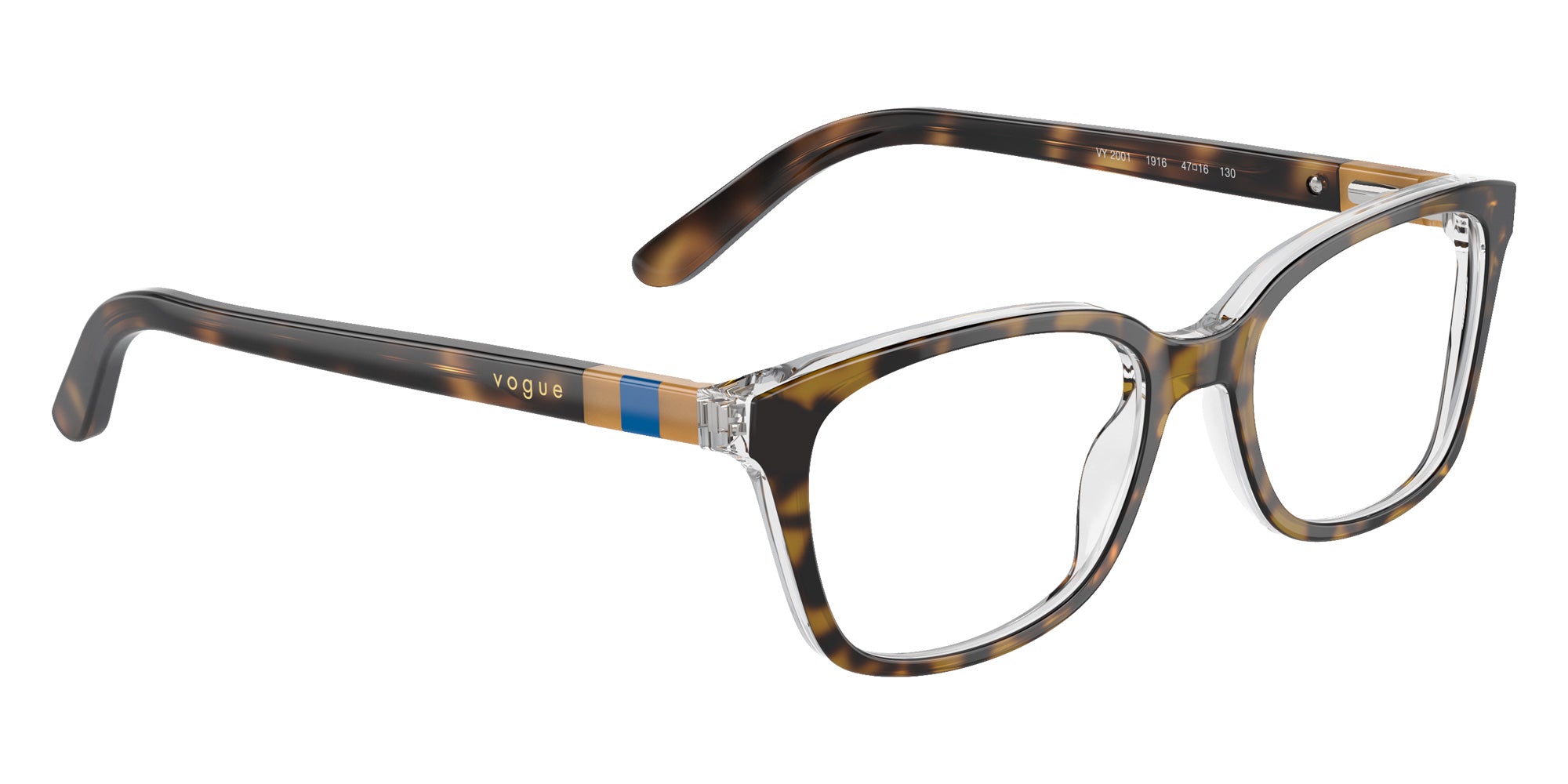 vogue eyewear VY2001 1916 49 - Top Light Havana/Transparent #id:vy20011916_s:100120