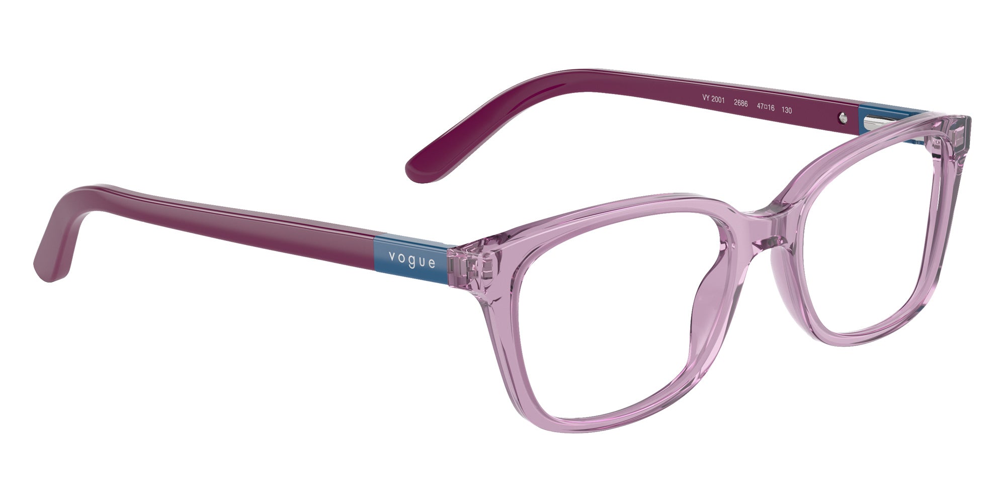 vogue eyewear VY2001 2686 47 - Top Transparent Violet #id:vy20012686_s:102120
