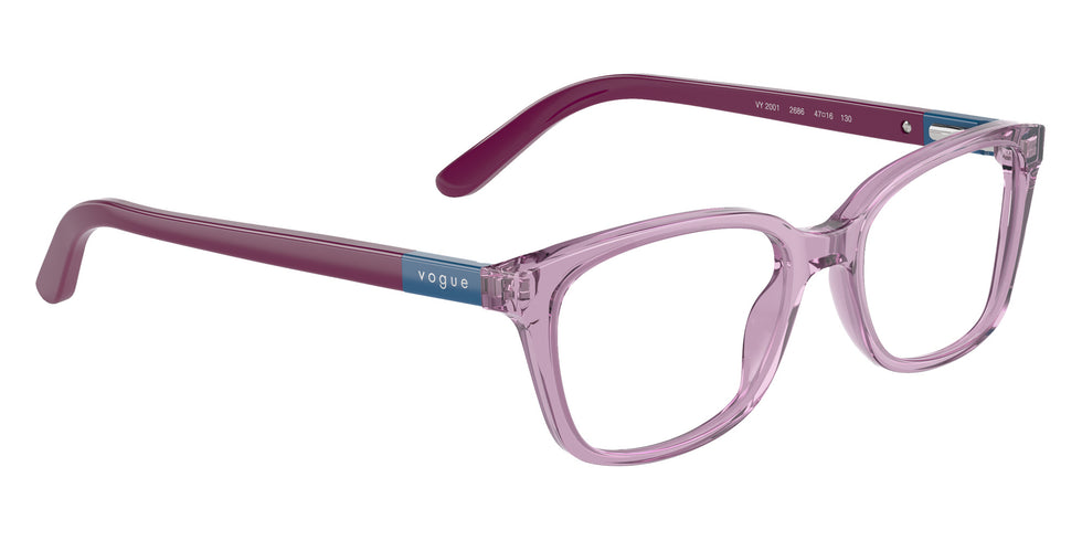 vogue eyewear VY2001 2686 47 - Top Transparent Violet #id:vy20012686_s:102120