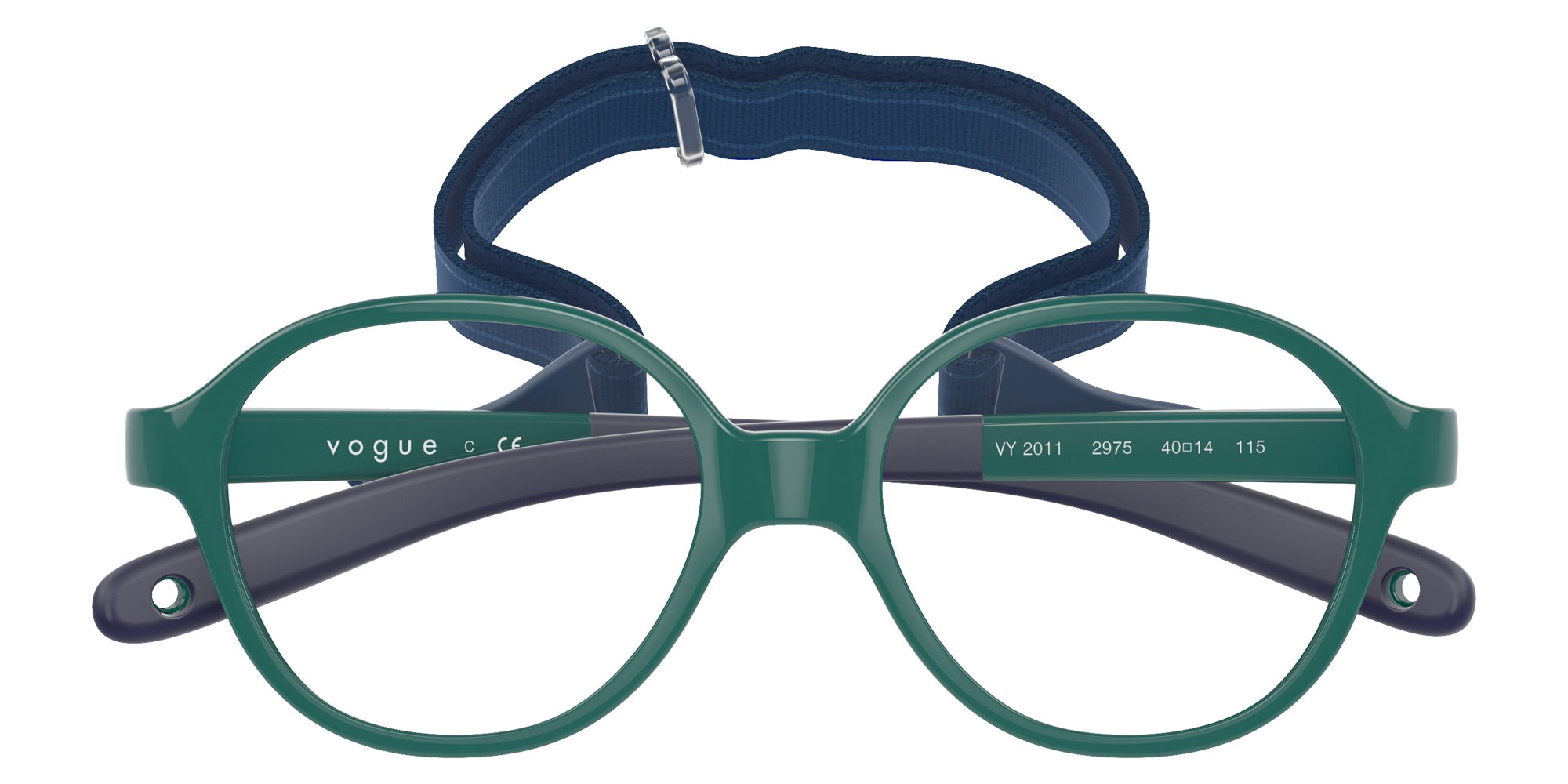 vogue eyewear VY2011 2975 40 - Green on Rubber Dark Violet #id:vy20112975_s:100125