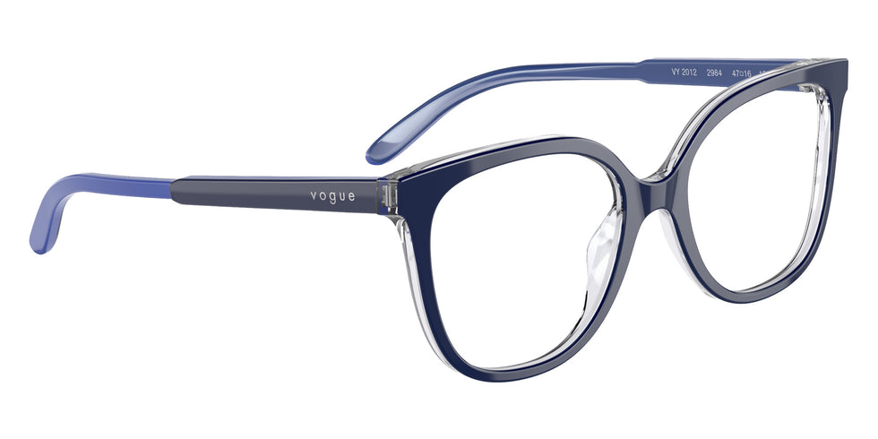 vogue eyewear VY2012 2984 47 - Top Blue/Transparent #id:vy20122984_s:100120