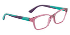 vogue eyewear VY2024 2613 47 - Transparent Dark Pink/Light Green/Violet Rubber