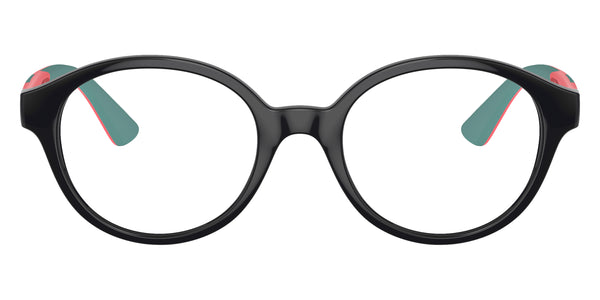 Black/Coral/Water Green Rubber / 43-17-125