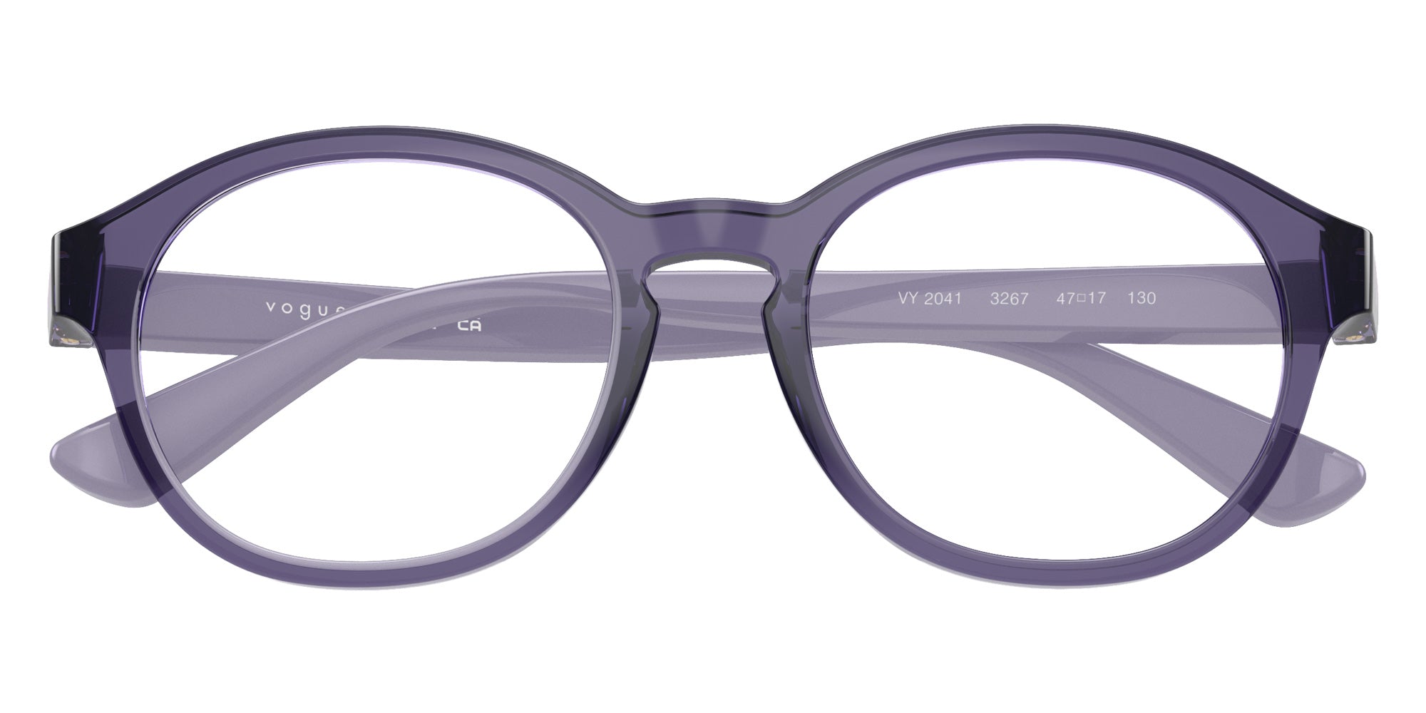 vogue eyewear VY2041 3267 47 - Transparent Violet #id:vy20413267_s:104125