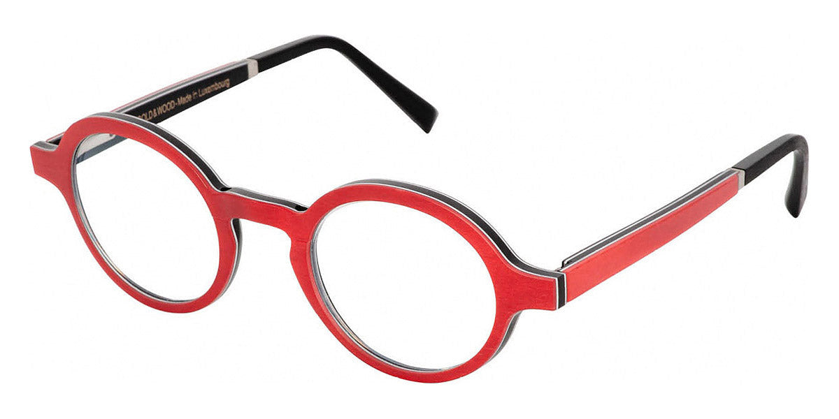 Gold & Wood GAW ZAO 41 45 - Red Bolivar/Black Bubinga/Ebony Tanganyika