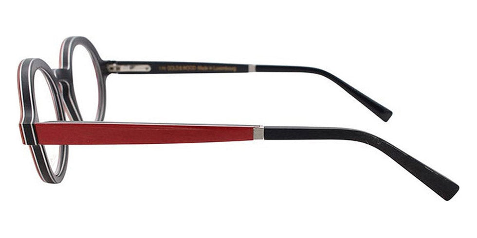 Gold & Wood GAW ZAO 41 45 - Red Bolivar/Black Bubinga/Ebony Tanganyika