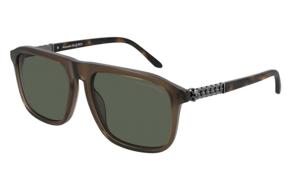 Stylish sunglasses Alexander McQueen AM0321S
