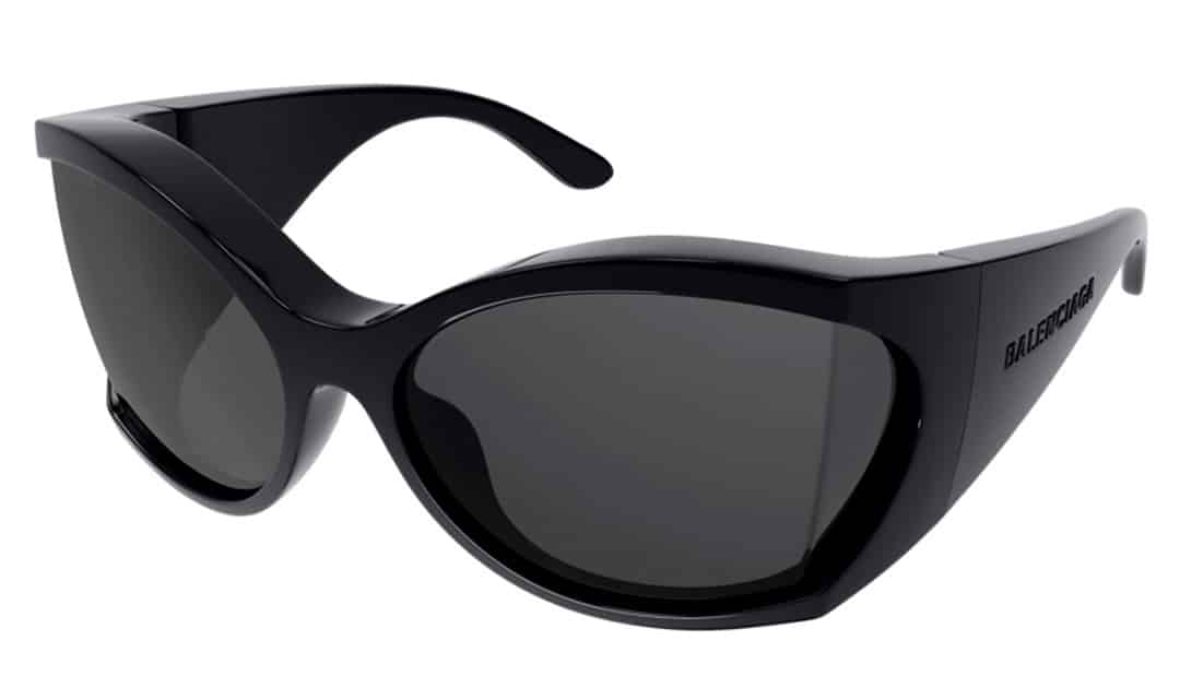 Ultra-modern black sunglasses Balenciaga BB0154S