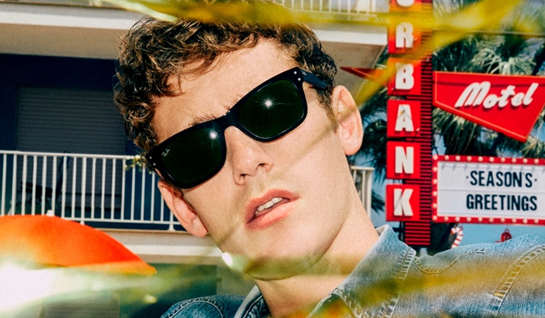 Ray-ban holiday campaign Winter 2022 Burbank sunglasses