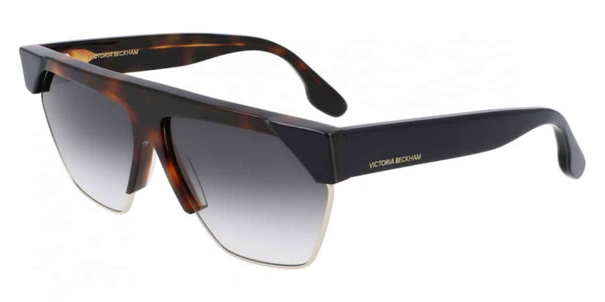 Victoria Beckham acetate rectangular sunglasses for women