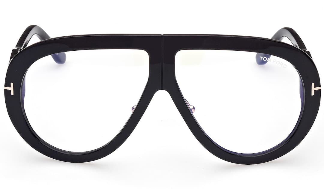 FT0836 Troy plastic unisex aviator-shaped eyeglasses from Tom Ford 