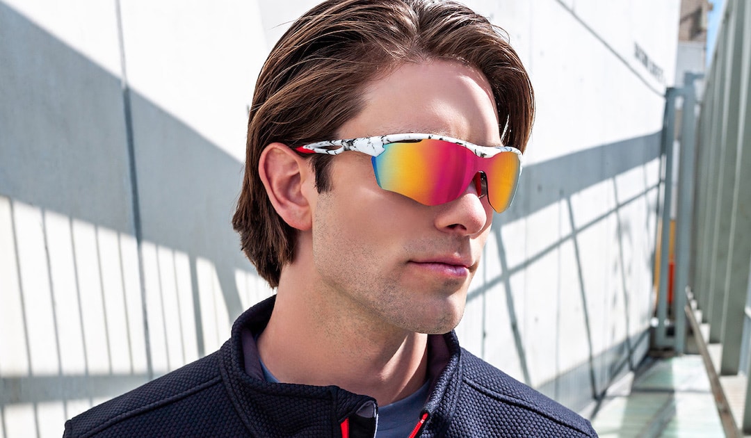 Spyder semi-rimless sport sunglasses SP6031 for men 