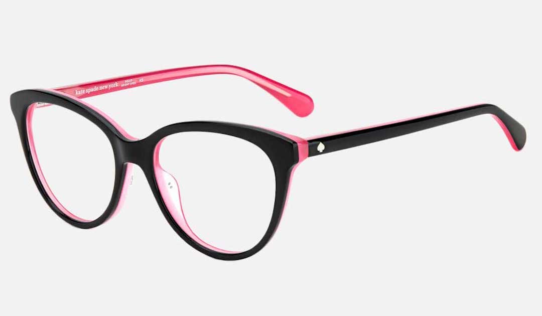 Cat-eye women's full-rimmed plastic eyeglasses Kate Spade Paris 0807