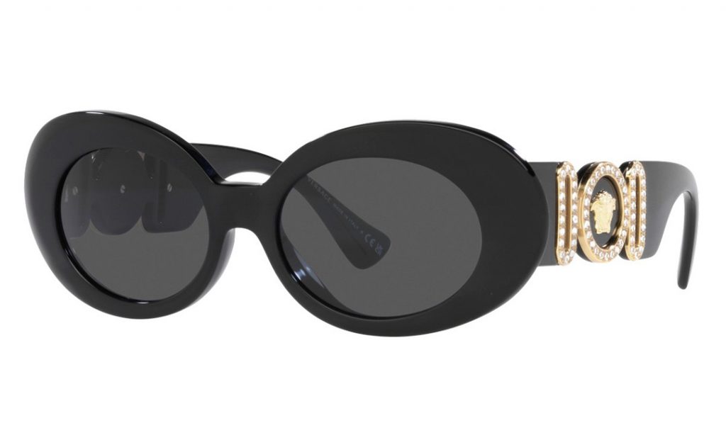 Oval Sunglasses Versace VE4426BU Black