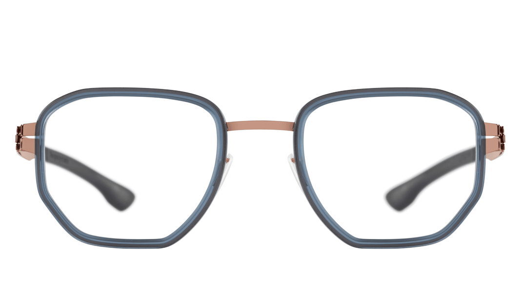 Hiro square-shaped eyeglasses from ic! berlin for stylish men