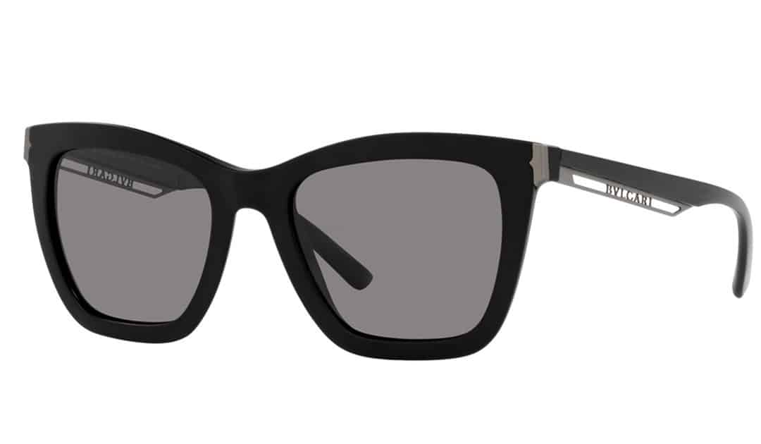 Plack Plastic Women's Cat-eye Sunglasses Bvlgari BV8233F