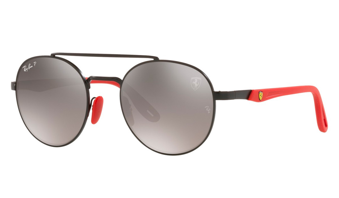 Round Metal Ray-Ban Sunglasses RB3696M