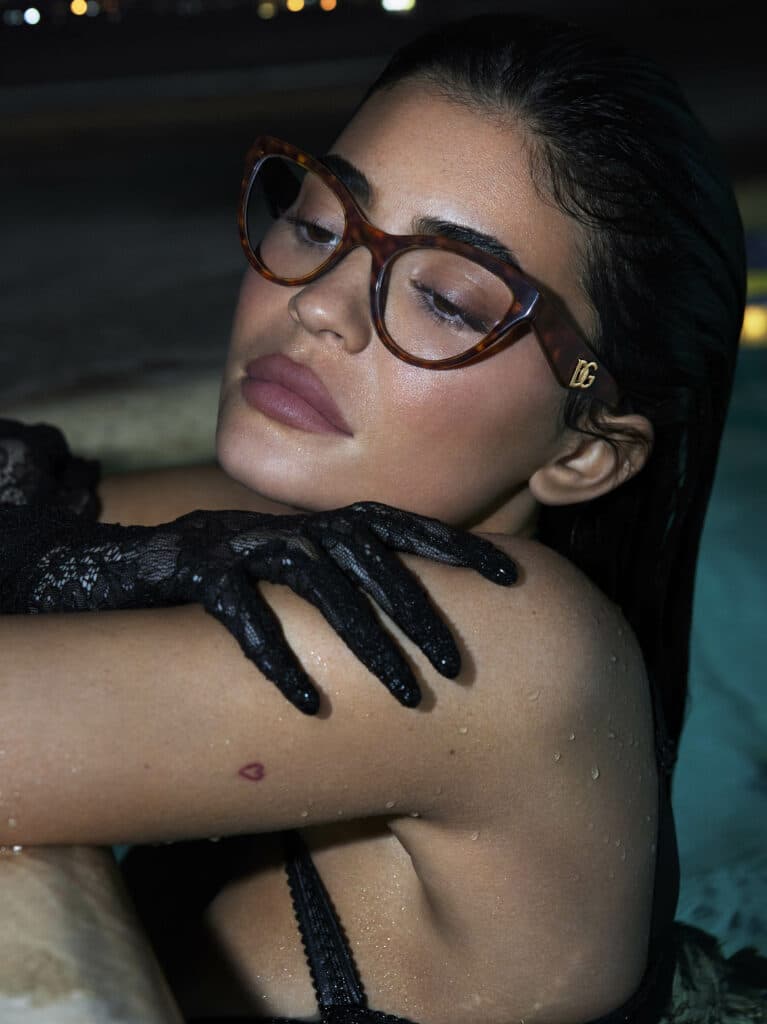 Kylie Jenner Dolce & Gabbana Spring/Summer 2023 Eyewear Campaign
