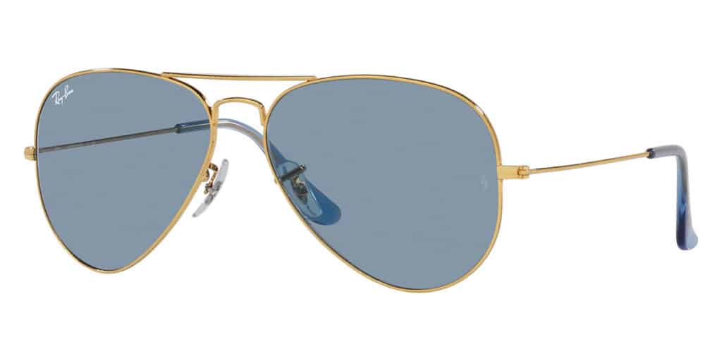 Ray-Ban RB3025 Gold/Blue Classic