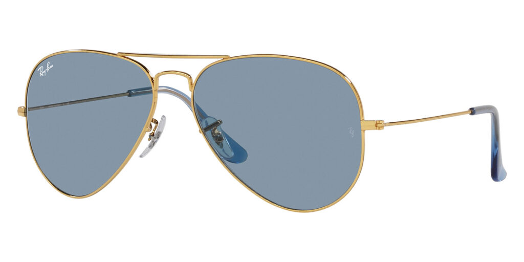 Ray-Ban RB3025 Gold/Blue Classic