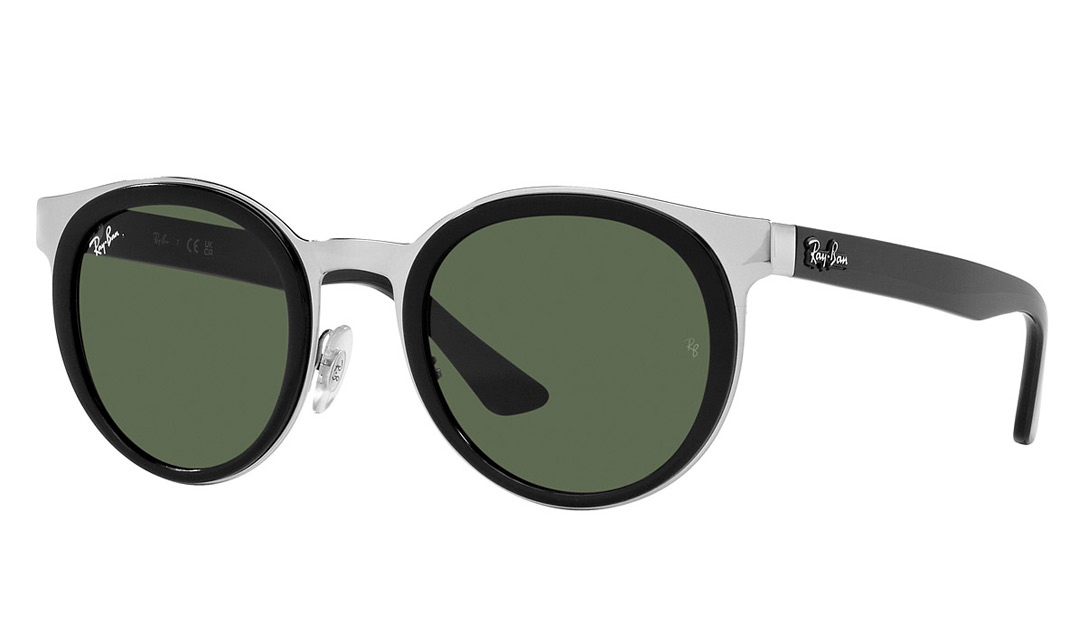 Ray-Ban Wayfarer Bonnie RB3710 Black on Silver