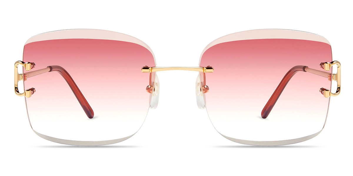 Cartier™ CT0007RS 001 57 - Gold Signature C de Cartier